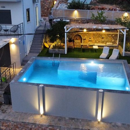 Vathi Spiros Villas Agios Nikolaos  Bagian luar foto