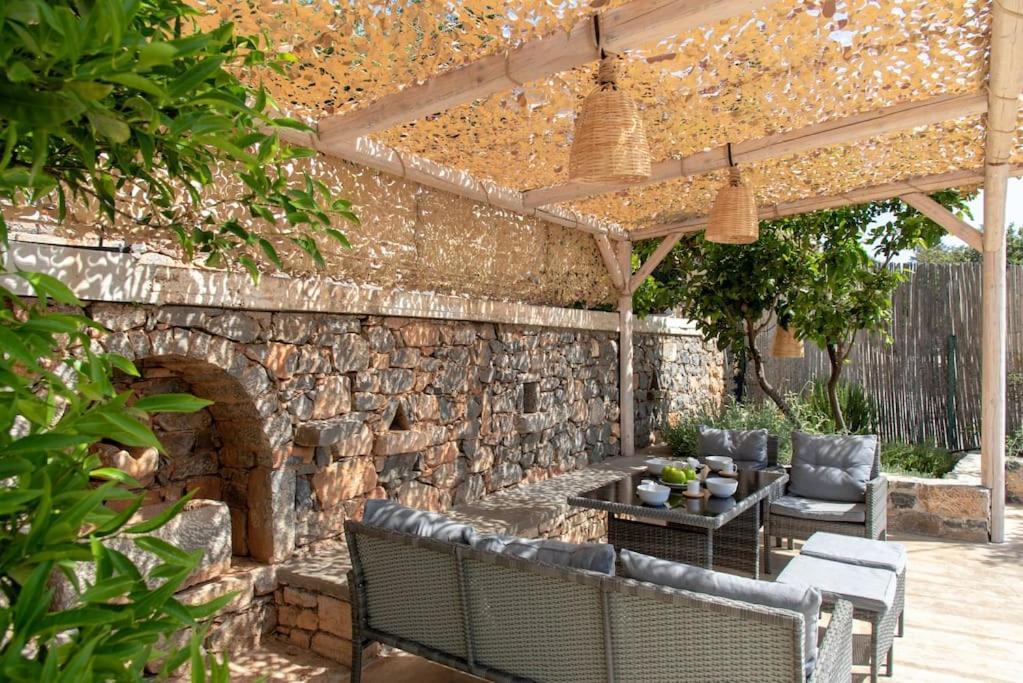 Vathi Spiros Villas Agios Nikolaos  Bagian luar foto