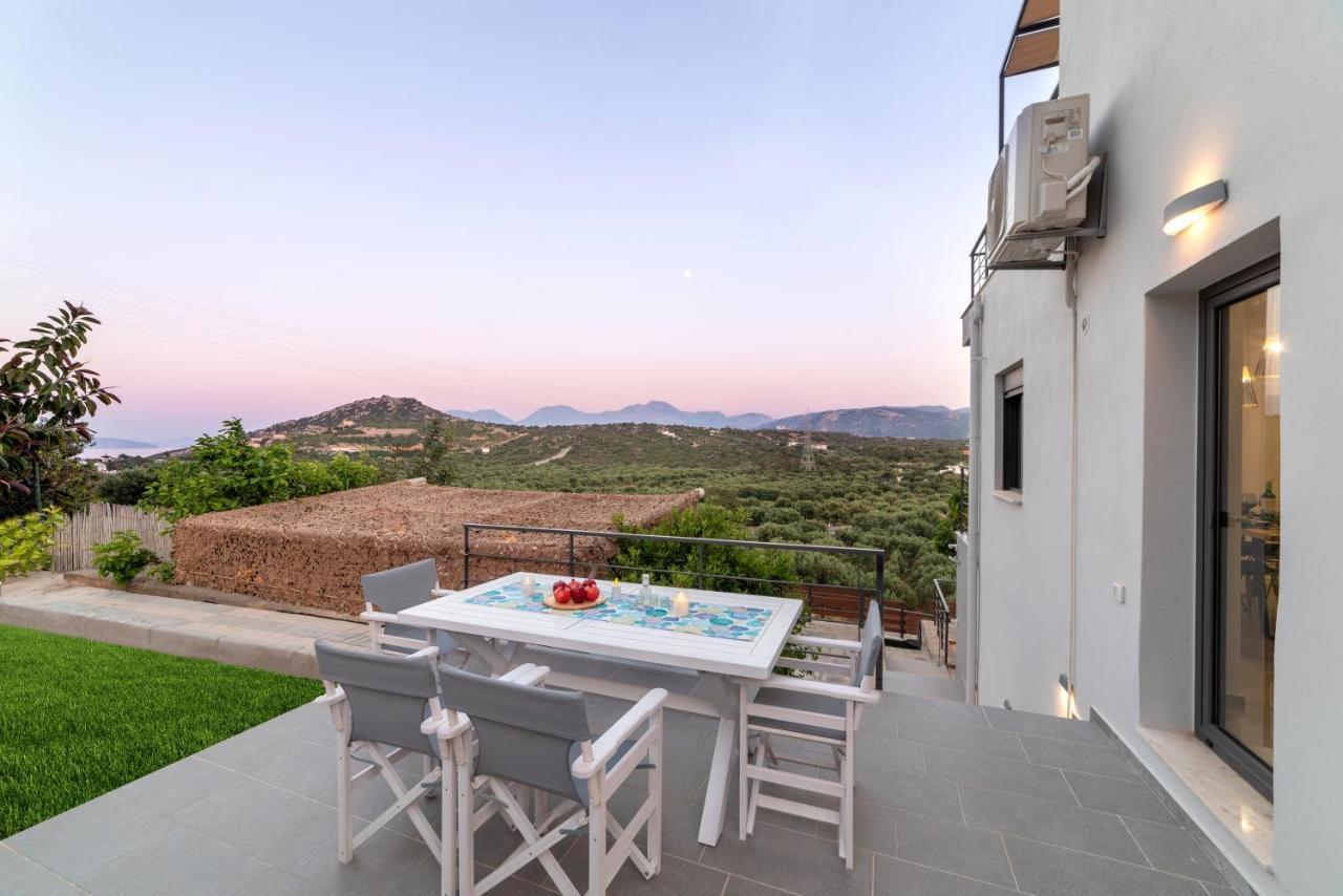 Vathi Spiros Villas Agios Nikolaos  Bagian luar foto