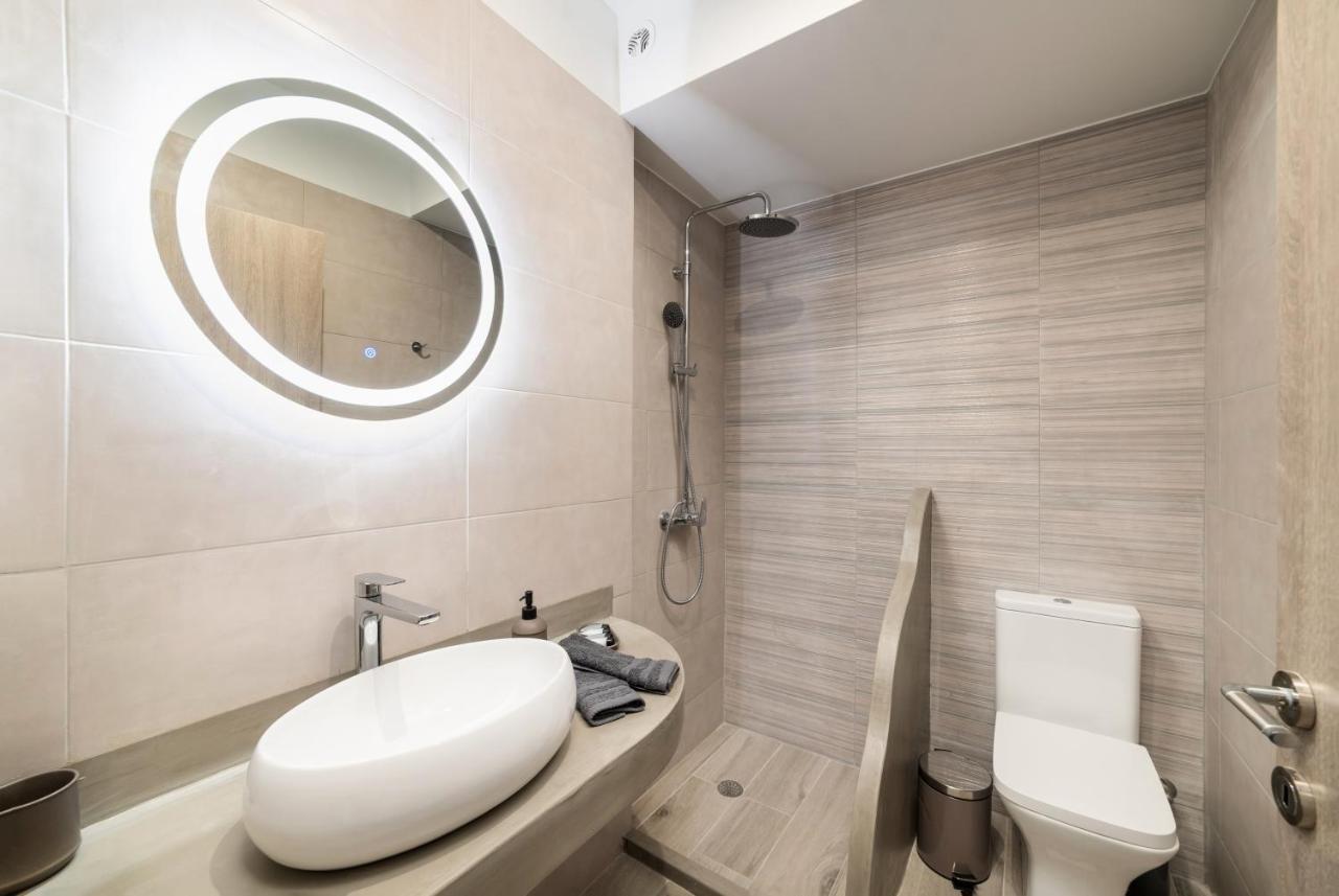 Vathi Spiros Villas Agios Nikolaos  Bagian luar foto