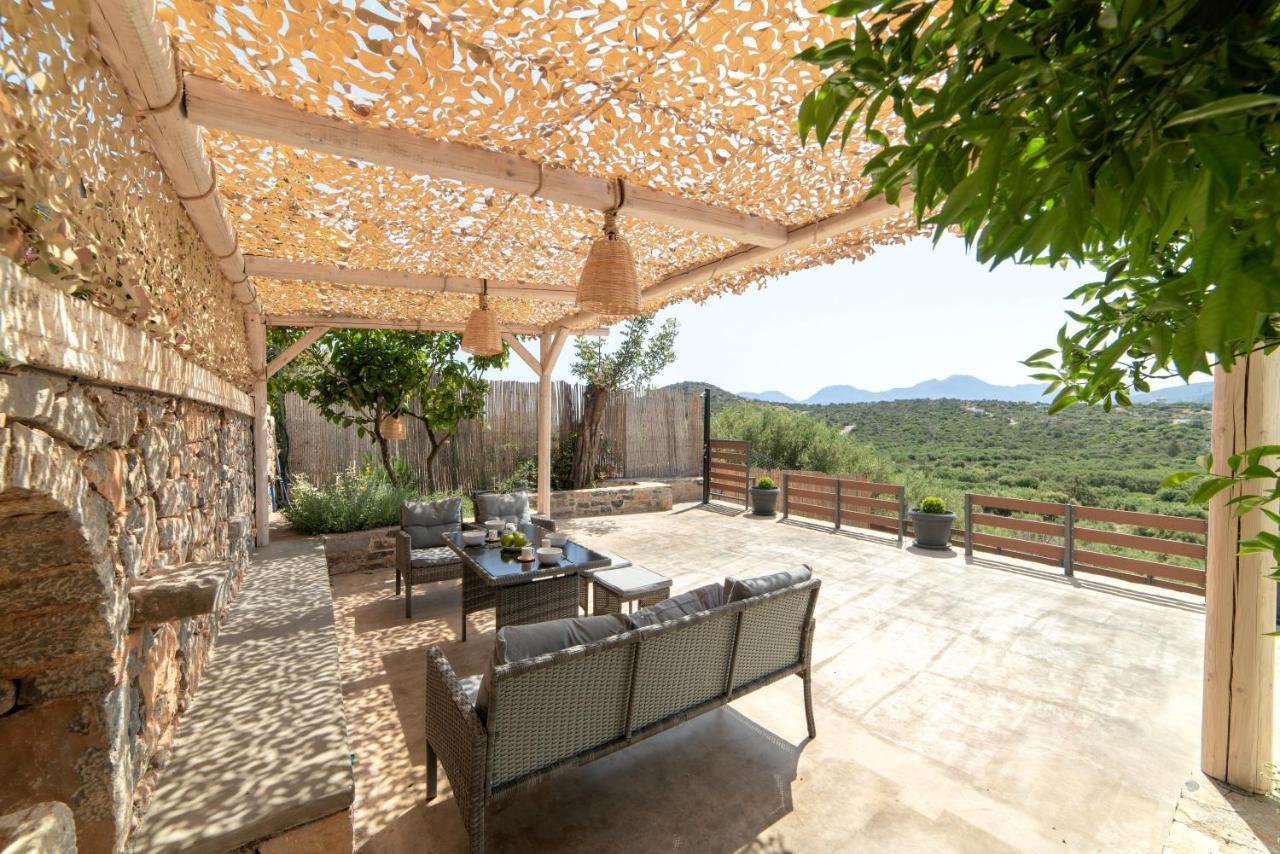 Vathi Spiros Villas Agios Nikolaos  Bagian luar foto