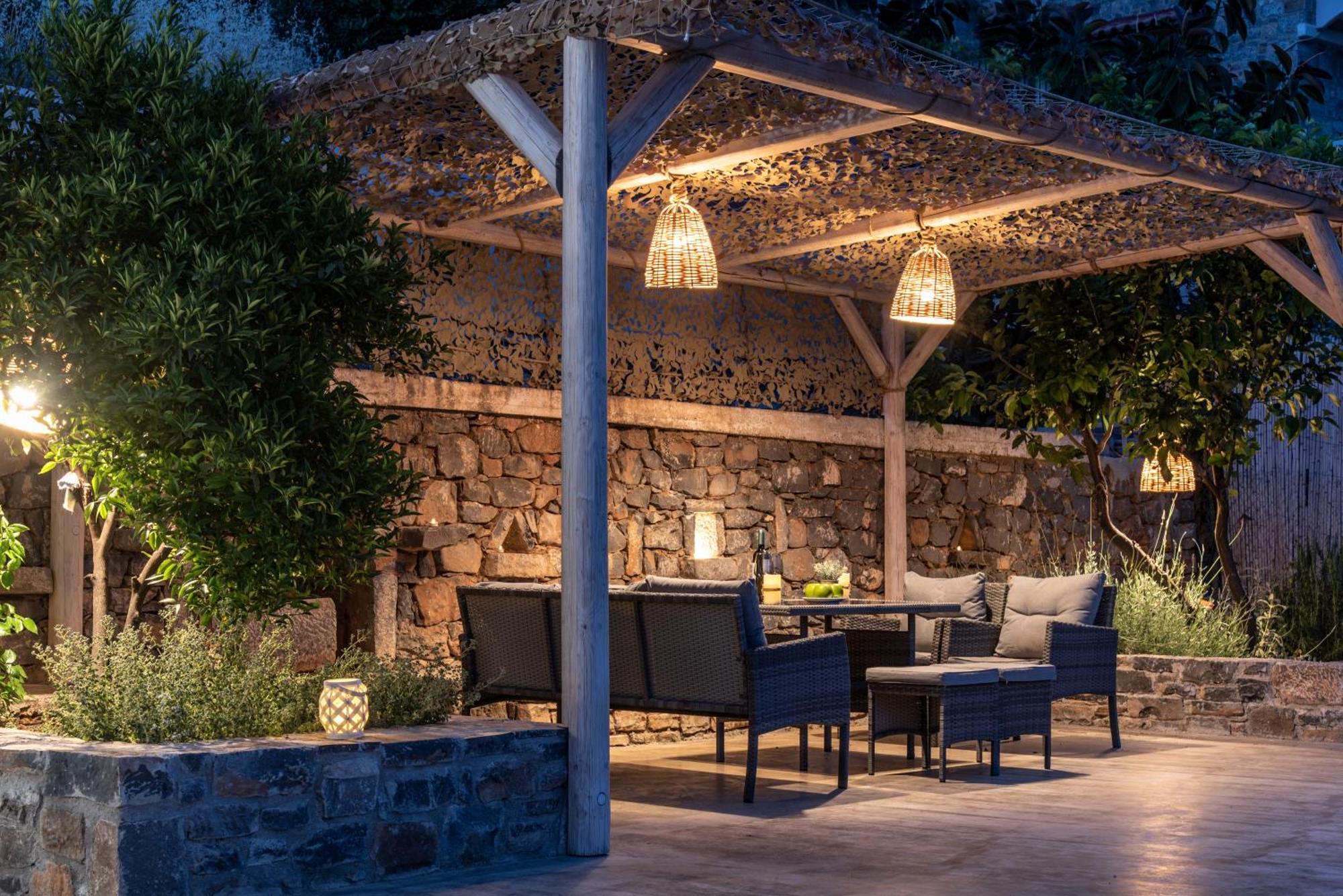 Vathi Spiros Villas Agios Nikolaos  Bagian luar foto