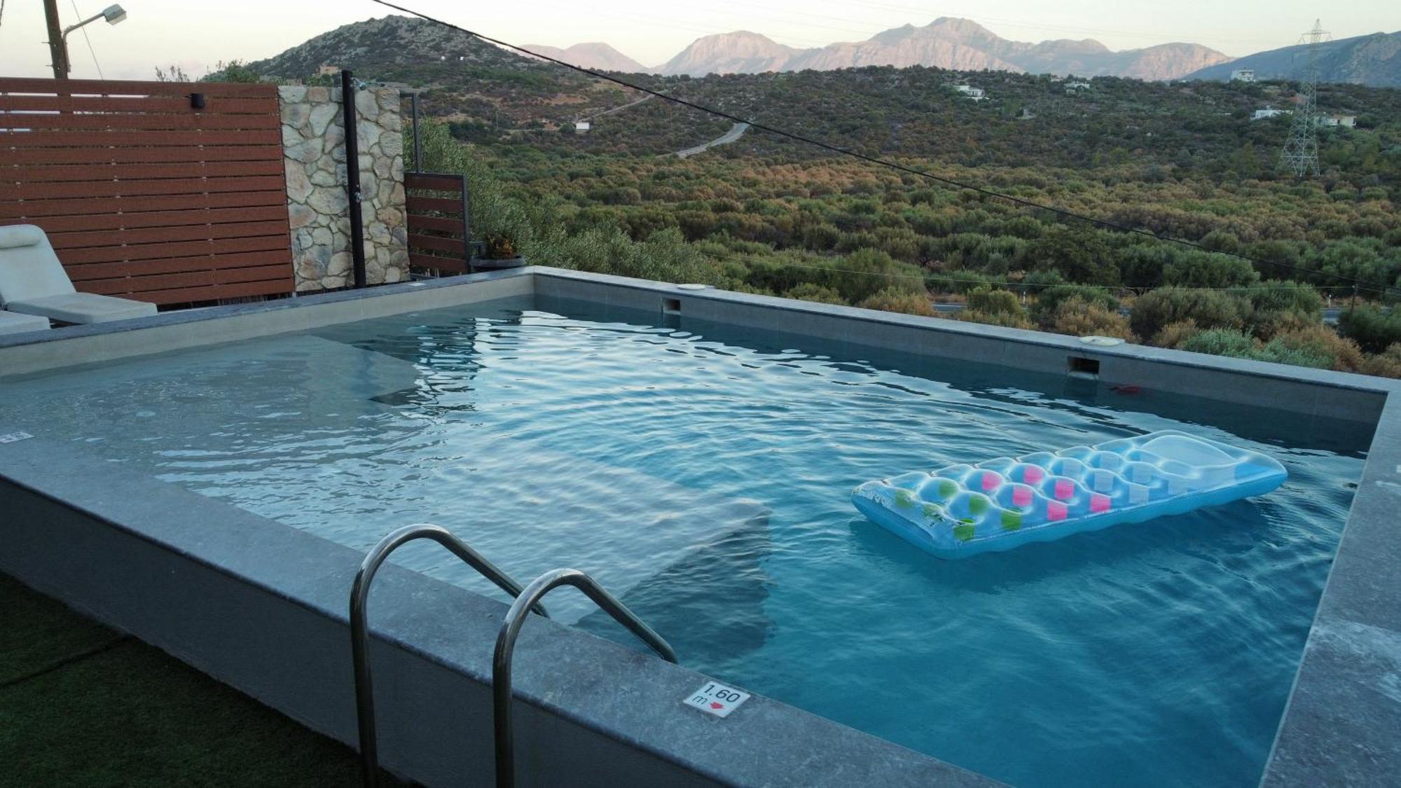Vathi Spiros Villas Agios Nikolaos  Bagian luar foto